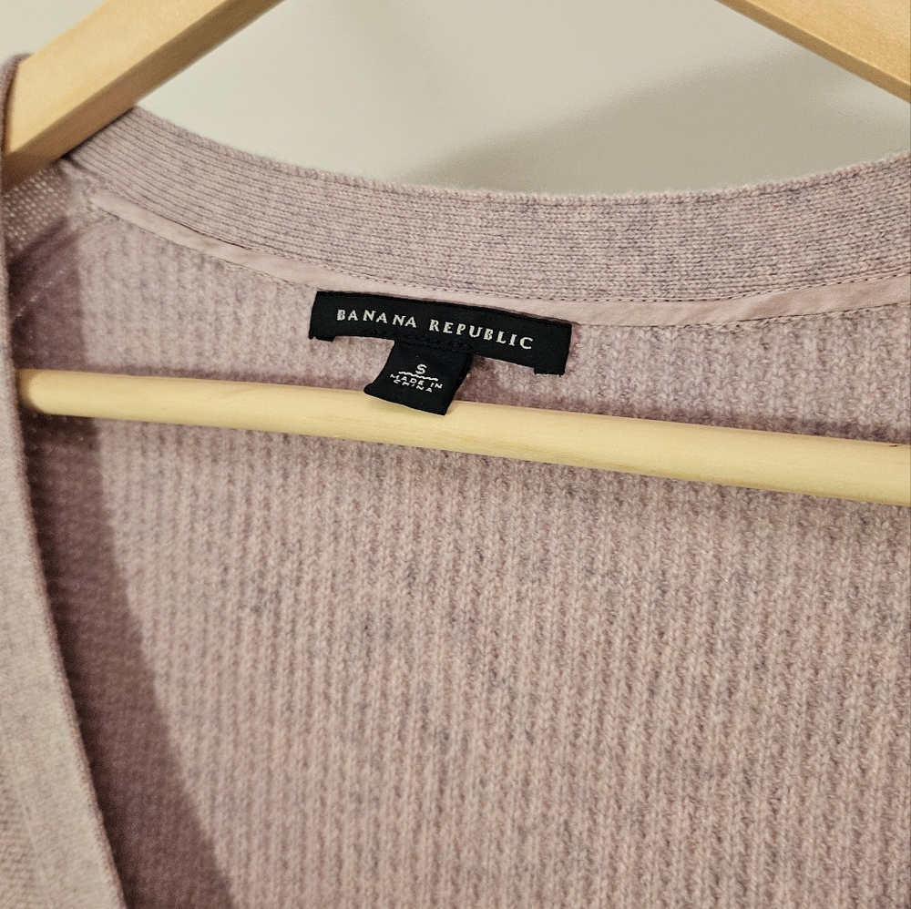 Banana Republic Violet Knit Cardigan